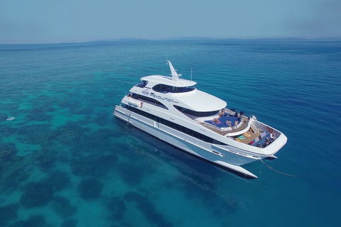 Full Day Reef Cruise Including 10 Minute Heli Scenic Flight: Get High Package - QLD Tourism 4