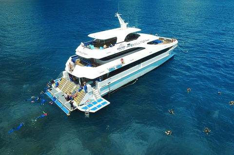 Great Barrier Reef Scenic Helicopter Tour And Cruise From Cairns - QLD Tourism 0