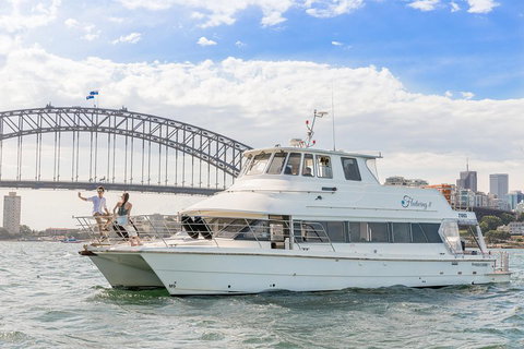 Vivid 90-Minute Sydney Harbour Intimate Catamaran Cruise With Canapes - QLD Tourism 1