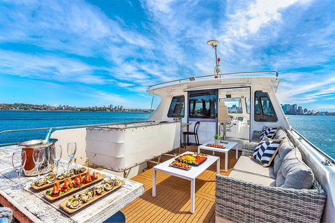 Vivid 90-Minute Sydney Harbour Intimate Catamaran Cruise With Canapes - QLD Tourism 4