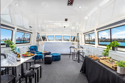 Vivid 90-Minute Sydney Harbour Intimate Catamaran Cruise With Canapes - QLD Tourism 5