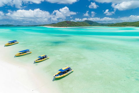 Great Barrier Reef Scenic Flight And Ocean Rafting Whitehaven Beach Day Trip - QLD Tourism 2