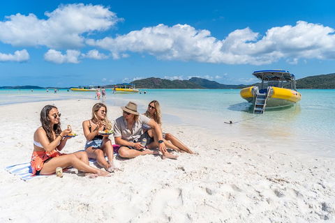 Ocean Rafting Tour To Whitehaven Beach, Hill Inlet Lookout & Top Snorkel Spots - QLD Tourism 0