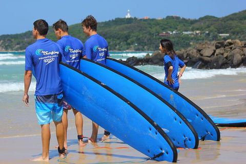 Private And Small-Group Surfing Lessons In Byron Bay - QLD Tourism 1
