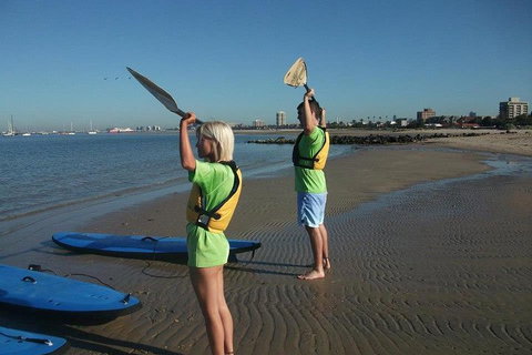 Private Stand-Up Paddle Board Lesson At St Kilda - QLD Tourism 0
