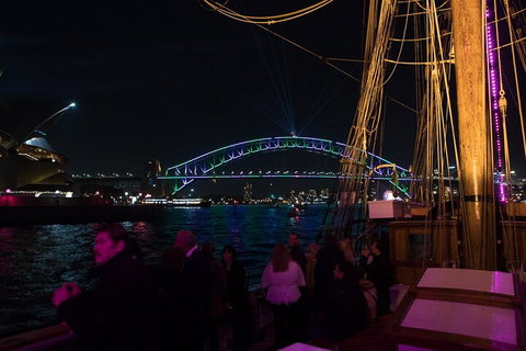 Vivid Tall Ships Dinner Cruise On Sydney Harbour - QLD Tourism 3